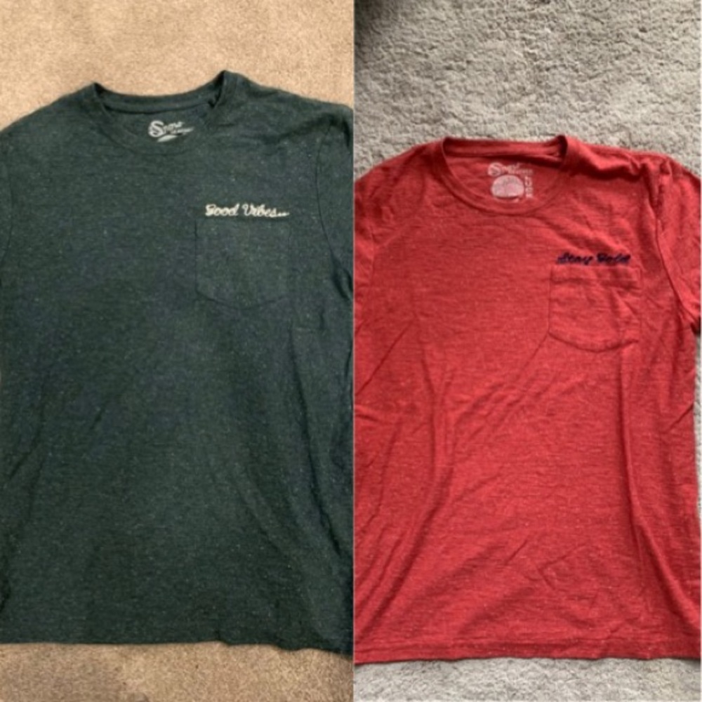 Mens Good Vibes Lucky Tee